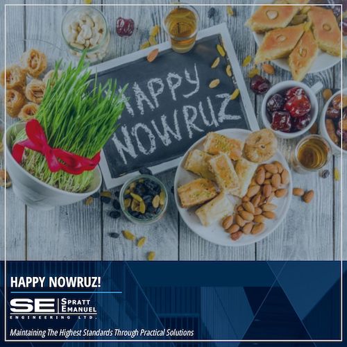 March 19, 2024

Happy Nowruz, the Persian New Year and the Celebration of Spring arrival!
Spratt Emanuel Engineering wishes everyone growth and success in this renewal season.